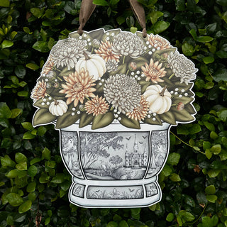 NOLA Fall Fleur Door Hanger
