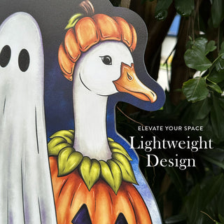 Halloween Goose Trio Door Hanger