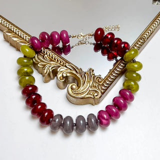 Fall Ombré Beaded Necklace
