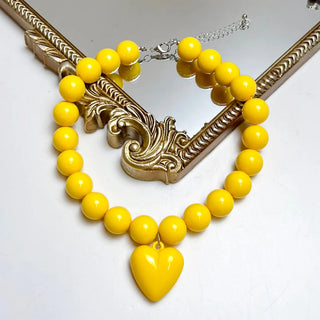 Yellow Sweatheart Necklace