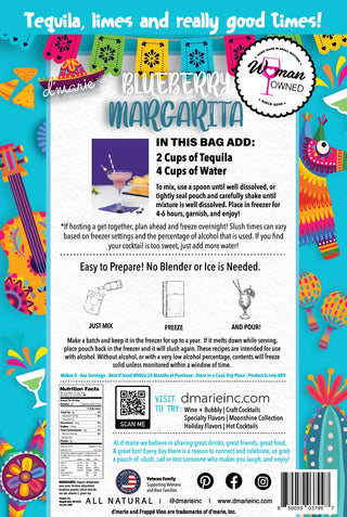 Blueberry Margarita Ready-to-Freeze Cocktail Mix
