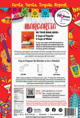 Strawberry Margarita Ready-To-Freeze Cocktail Mix