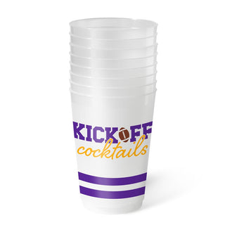 ARRIVING 8/15 - SWIG Kickoff Cocktails Purple + Yellow Frost Flex Cup Set