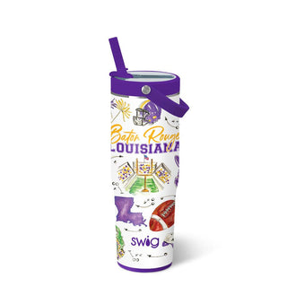 ARRIVING 8/15 - SWIG Tailgates in Baton Rouge Leakproof To-Go Tumbler 30oz