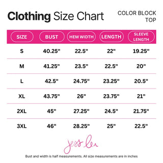 Huddle Up Color Block Top