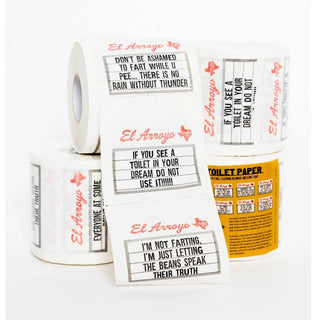 El Arroyo Poop Jokes Toilet Paper