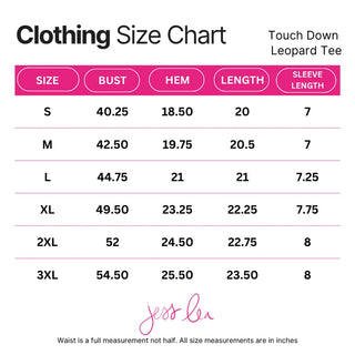 Touchdown Leopard Tee