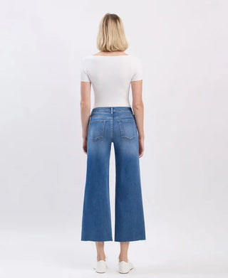 Lovervet Super Soft Crop Slim Wide Jeans