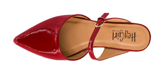 Corky's Wanna Grab Drinks Flats in Red