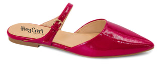 Corky's Wanna Grab Drinks Flats in Red