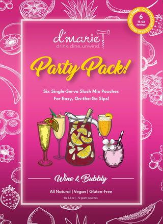 Wine + Bubbly Ready-To-Freeze Cocktail Party Pack