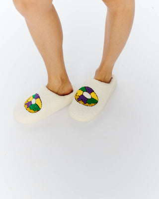 King Cake Slippers