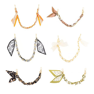 Selene Scarf Chain Bag Charm