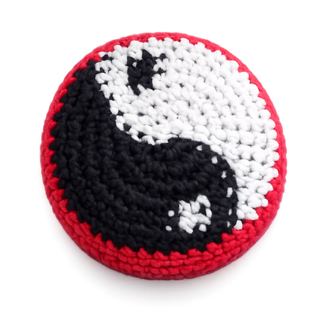 Retro Knit Hacky Sack Toy