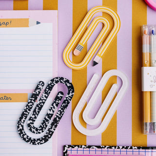 Classroom Essentials Acrylic Paperclip Set
