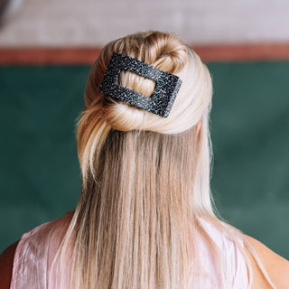 Teleties Study Session Medium Flat Rectangle Hair Clip