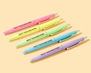 "Best Teacher Ever" Pen Set