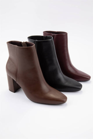 Sarah Chocolate Ankle Boots