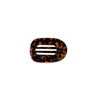 Teleties Tortoise | Tiny | Flat Round Clip