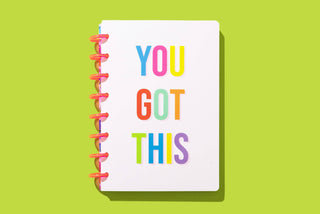 You Got This Disc Bound Notebook