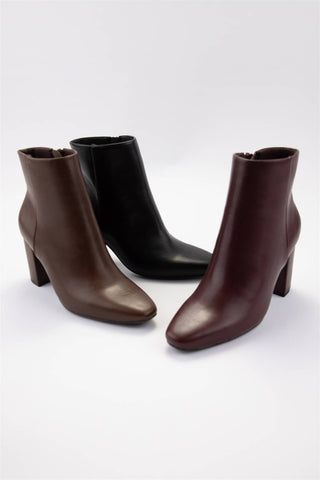 Sarah Chocolate Ankle Boots