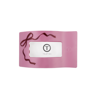 Teleties Just Add a Bow | Medium | Flat Rectangle Hair Clip