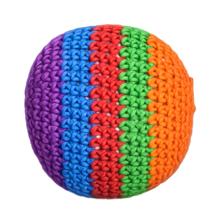 Retro Knit Hacky Sack Toy