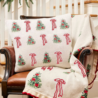 Traditional Tree Square Pillow