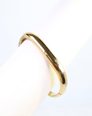Cynthia Square Hinged Bangle Bracelet