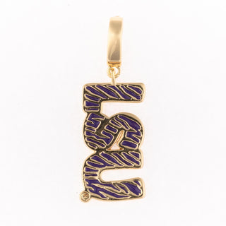 Sophie Luxe LSU Tiger Stripe Charm