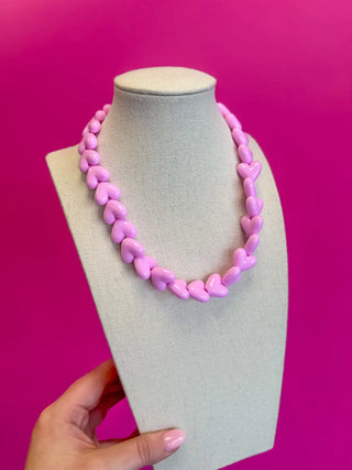 Glossy Heart Necklace