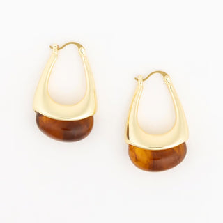 Tortoise Talia Earrings