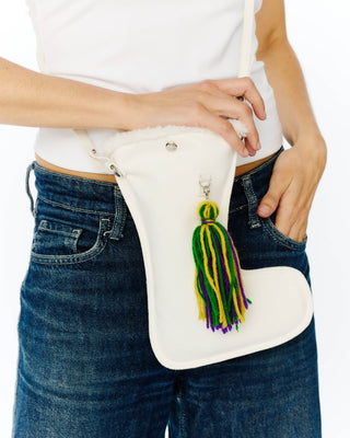 Mardi Gras Marching Boot Phone Bag