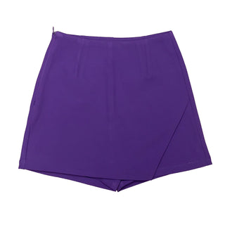 Belle Asymmetrical Purple Skort
