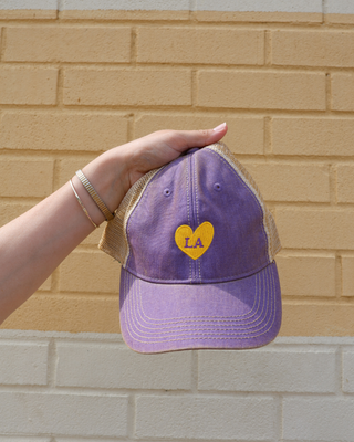 LA Heart Trucker Hat