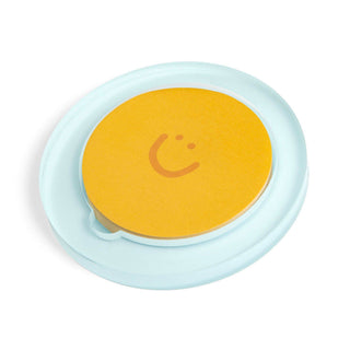Smiley Face Sticky Notes with Acrylic Holder
