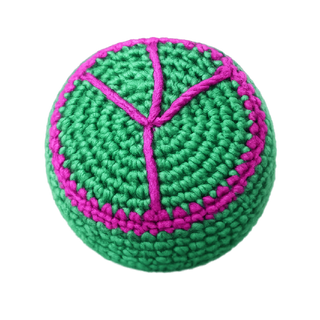 Retro Knit Hacky Sack Toy