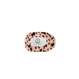 Teleties Blonde Tortoise | Tiny | Flat Round Hair Clip