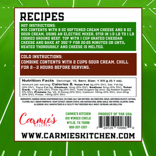 Red Zone Taco Dip Mix