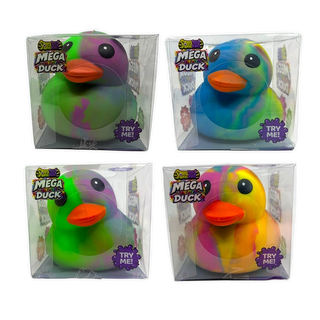 Mega Tie Dye Duck Squishy