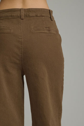 Lexington Wide Leg Pants in Brown
