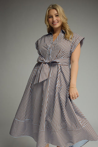 Uptown Girl Midi Dress
