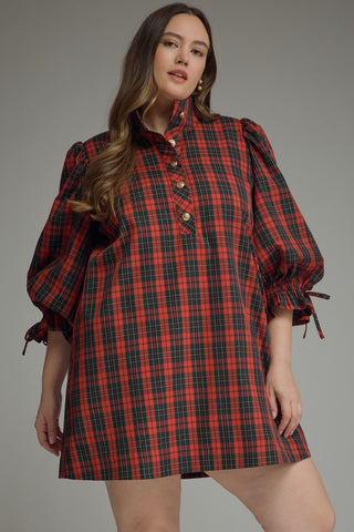 McKenzie Plaid Dress