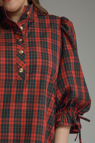 McKenzie Plaid Dress