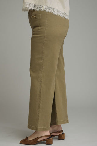 Lexington Wide Leg Pants in Olive