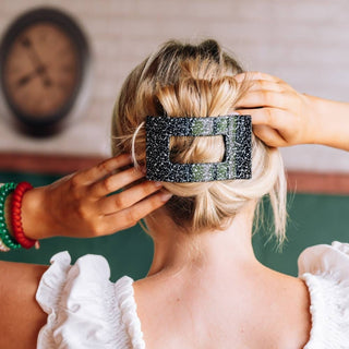 Teleties Study Session Large Flat Rectangle Hair Clip