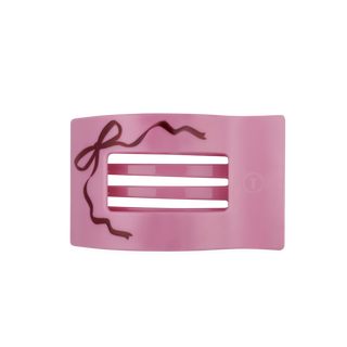 Teleties Just Add a Bow | Medium | Flat Rectangle Hair Clip