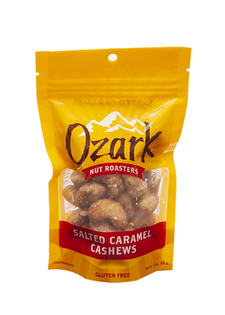 Ozark Nut Roasters | 3oz Salted Caramel Cashews