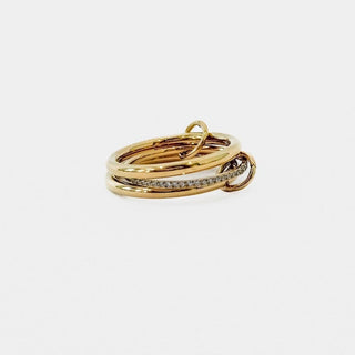 Layered In Diamonds Waterproof Ring