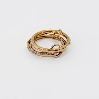 Layered In Diamonds Waterproof Ring